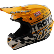 TLD - 2025 GP Pro Fifty-50 White/Gold Helmet