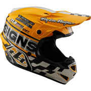 TLD - 2025 GP Pro Fifty-50 White/Gold Helmet