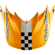 TLD - 2025 GP Pro Fifty-50 White/Gold Helmet