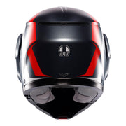 AGV - Street Modular Resia Matt Grey/Silver/Red Helmet