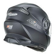 Nitro - F160 Satin Black Modular Helmet
