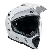 Nitro - MX780 Gloss White Adventure Helmet