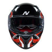 Nitro - N501 Fuse Red/White/Black Full Face Helmet