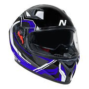 Nitro - N501 Fuse Blue/White/Black Full Face Helmet