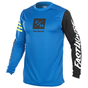 Fasthouse - Youth Carbon Echo Electric Blue MX Combo
