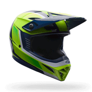Bell - Youth MX-10 MIPS Spiral Fluoro Yellow Helmet