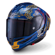 Alpinestars - SR10 Thai LE Martinator Blue/Gold Helmet