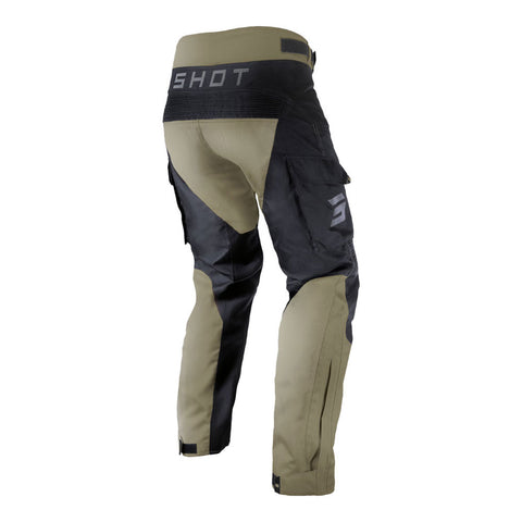 Shot - 2024 Racetech Black/Sand Enduro Pants