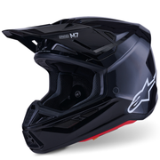 Alpinestars - 2026 SM7 Solid Gloss Black Helmet