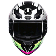 AGV - K1 S Punk Pulse Black/Purple Helmet