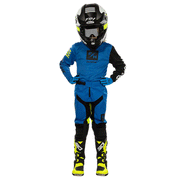 Fasthouse - Youth Carbon Echo Electric Blue MX Combo