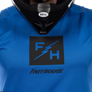 Fasthouse - Youth Carbon Echo Electric Blue MX Combo