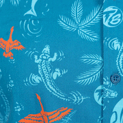 Fasthouse - TB Island Hopping Blue Hawaiian Shirt