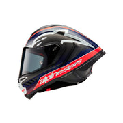 Alpinestars - Supertech R10 Team Black/Red/Fluro Carbon Helmet