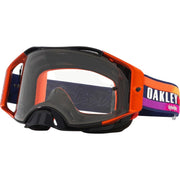 Oakley - TLD Navy Sunrise Clear Lens Goggle