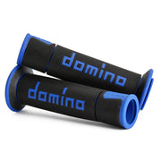 Domino - A450 Black/Blue Road Grips