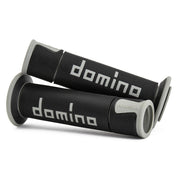 Domino - A450 Black/Grey Road Grips