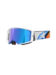 Alpinestars - Supertech Corp Bue/Orange Mirror Lens Goggle