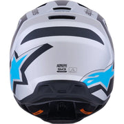 Alpinestars - 2025 SM3 Heat Silver/Blue/Black Matt Helmet