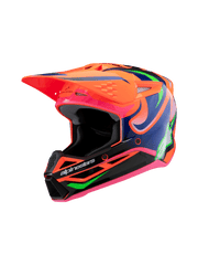 Alpinestars - 2025 SM3 Youth Deegan Orange Purple Pink MX Helmet