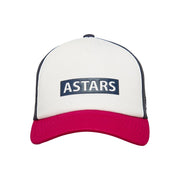 Alpinestars - Clarified Foam White Red Trucker Hat