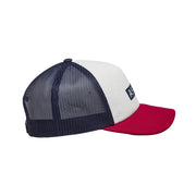 Alpinestars - Clarified Foam White Red Trucker Hat