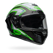 Bell - Racestar DLX Xenon Black/Green/White Helmet
