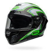 Bell - Racestar DLX Xenon Black/Green/White Helmet