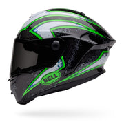 Bell - Racestar DLX Xenon Black/Green/White Helmet