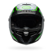 Bell - Racestar DLX Xenon Black/Green/White Helmet