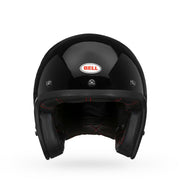 Bell - Custom 500 Gloss Black Open Face Helmet