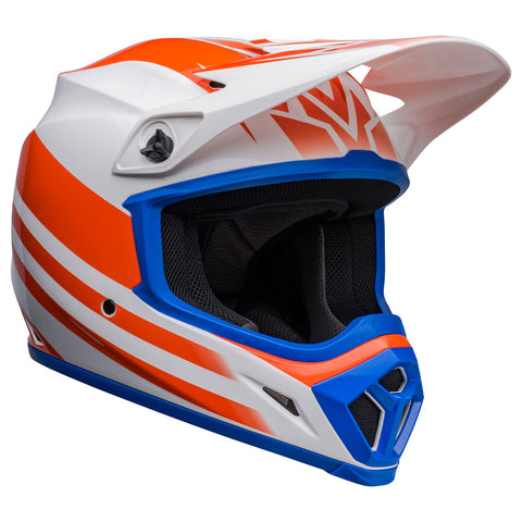 Bell - MX-9 MIPS Disrupt White/Orange Helmet