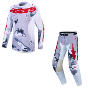 Alpinestars - 2027 Racer Air Lone Gray/Camo/White/Red Mx Combo