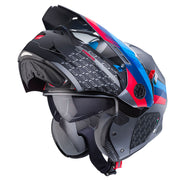 Caberg - Tourmax X Sarabe Grey/Red/White/Blue Modular Helmet