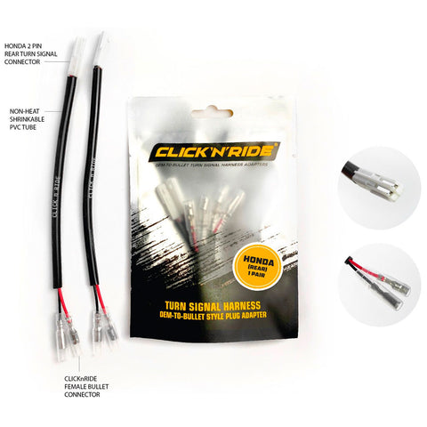Click N Ride - Honda 2 Pin Rear Harness Converters