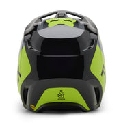 Fox - 2025 Youth V1 Grey/Yellow Lean Helmet