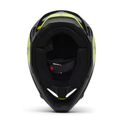 Fox - 2025 Youth V1 Grey/Yellow Lean Helmet