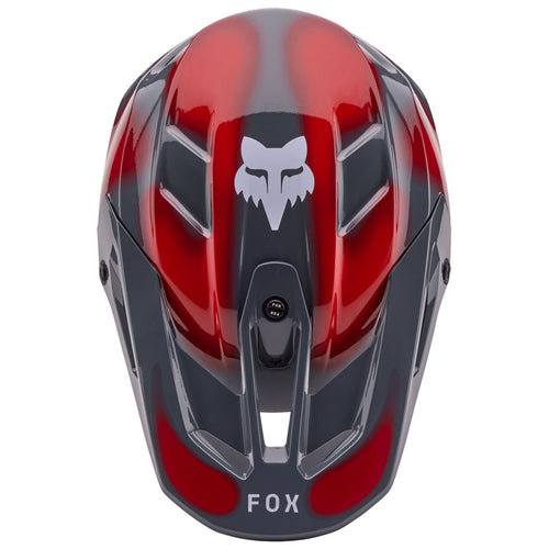 Fox - 2024 V3 Volatile Grey/Red Helmet
