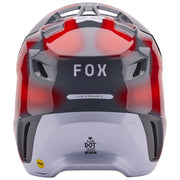 Fox - 2024 V3 Volatile Grey/Red Helmet