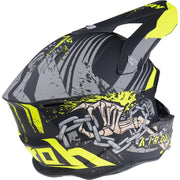 Airoh - Wraaap Darkness Black/Yellow Helmet