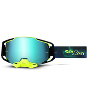 Seven - Armega Haze Black/Multi Mirrored Lens Goggle