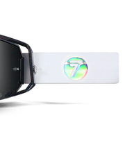 Seven - Armega Holowave Black/White Mirrored Lens Goggle