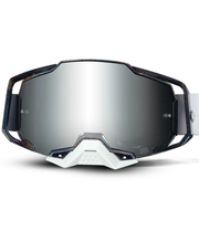 Seven - Armega Holowave Black/White Mirrored Lens Goggle