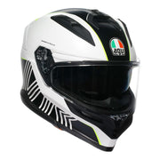 AGV - K7 Super 46 White/Black Helmet