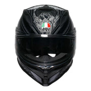 AGV - K7 Damascus Black/Silver Helmet
