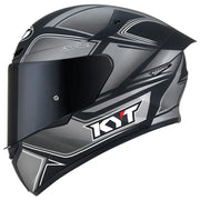 KYT - TT Course Tourist Black/Grey Helmet