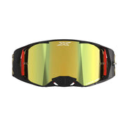 EKS - Lucid Black/Gold Mirrored Lens Goggle