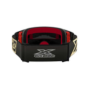 EKS - Lucid Black/Gold Mirrored Lens Goggle