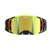 EKS - Lucid Caliber Flo Yellow/Gold Mirrored Lens Goggle