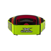 EKS - Lucid Caliber Flo Yellow/Gold Mirrored Lens Goggle